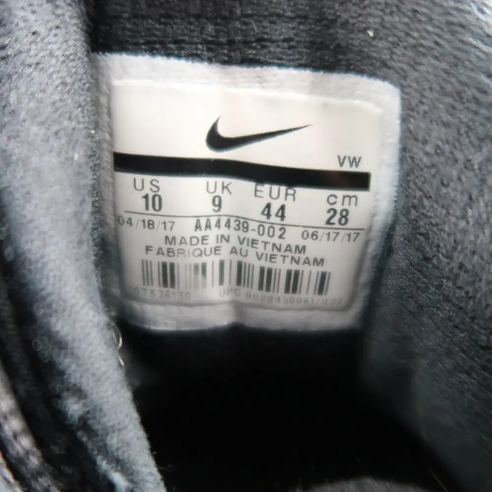Nike Shoes Mens 10 Air Max Infuriate Sneakers Basketball Athletic Trainer Grey